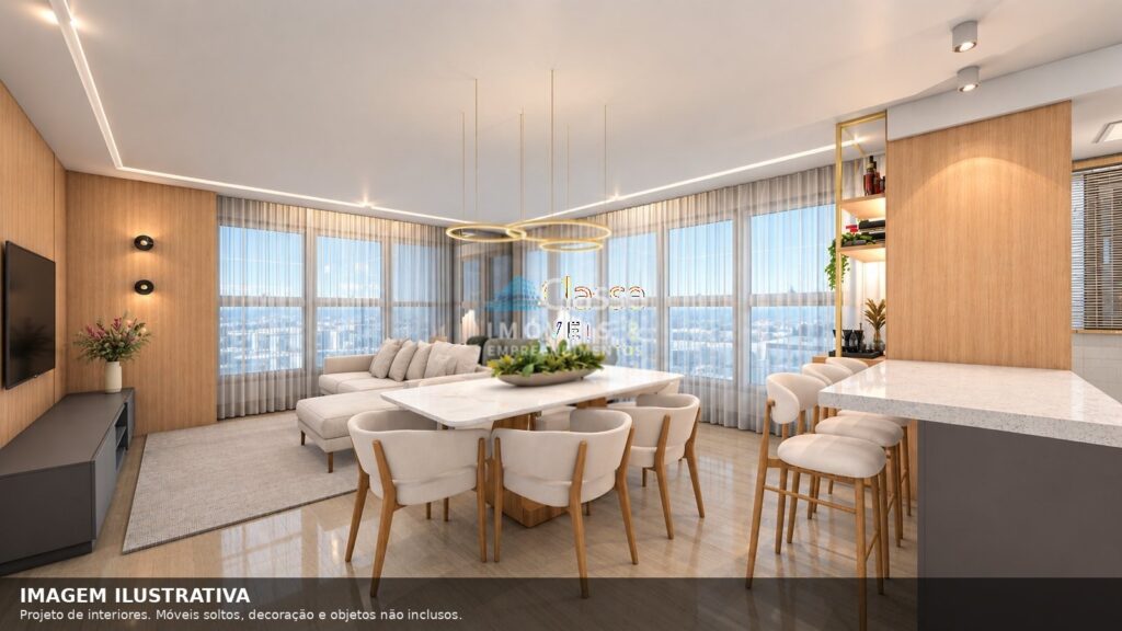 Apartamento–Nest 635 Vertical Houses–1 suíte + 3 quartos–Jardim Aclimação